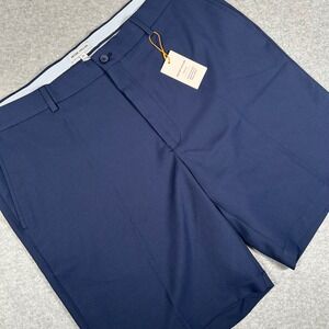 Peter Millar Salem Performance Classic Fit Golf Shorts Men Size 38 Navy Blue NWT